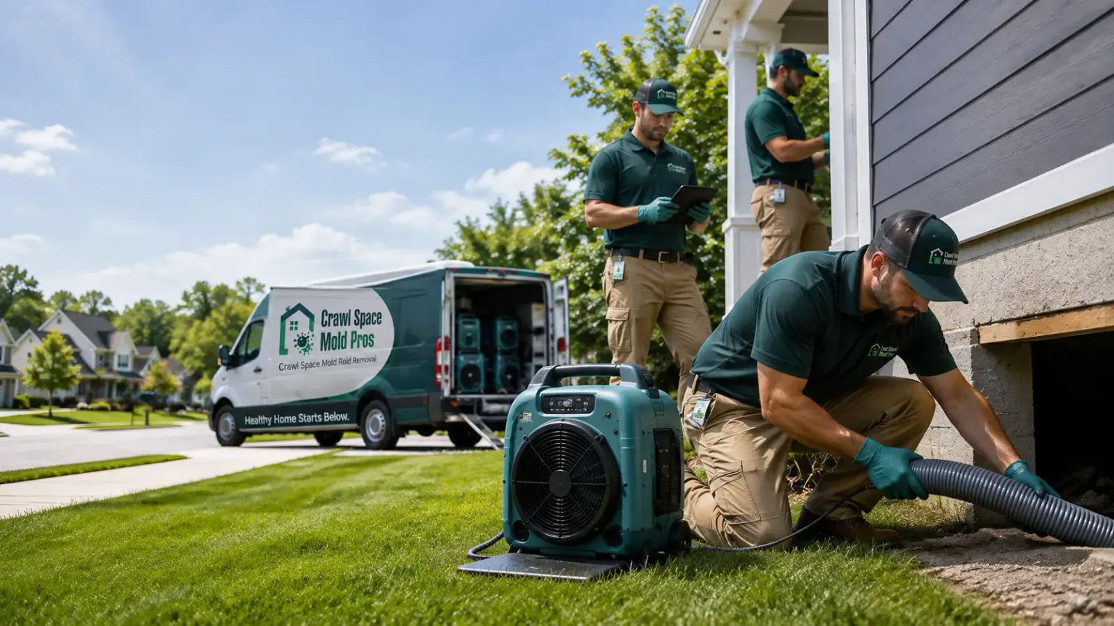 Crawl Space Mold Removal in Manchester, MD
